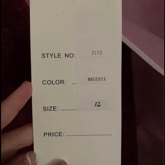 Magenta, Size 12 - Picture 5 of 5